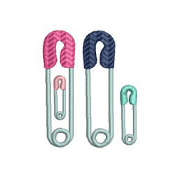 Stickdatei - Sicherheitsnadel Schwanger 4